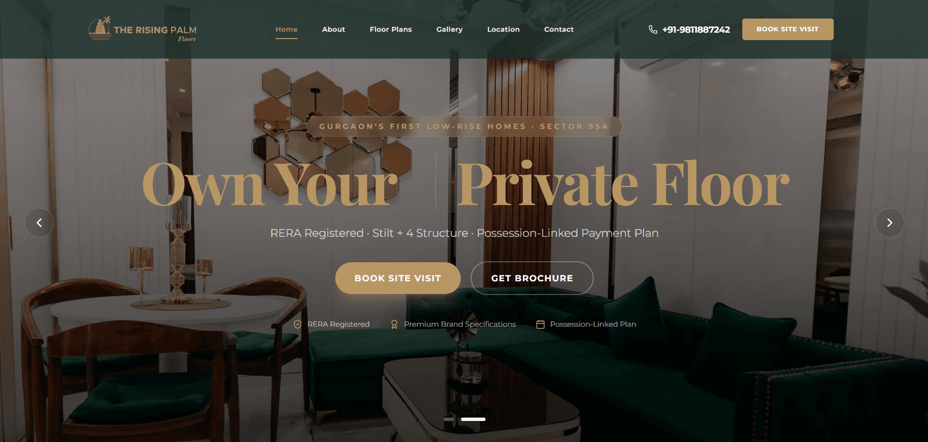 The Rising Palm Floors