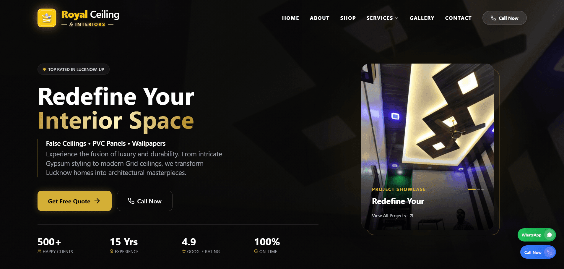 Royal Ceiling & Interiors