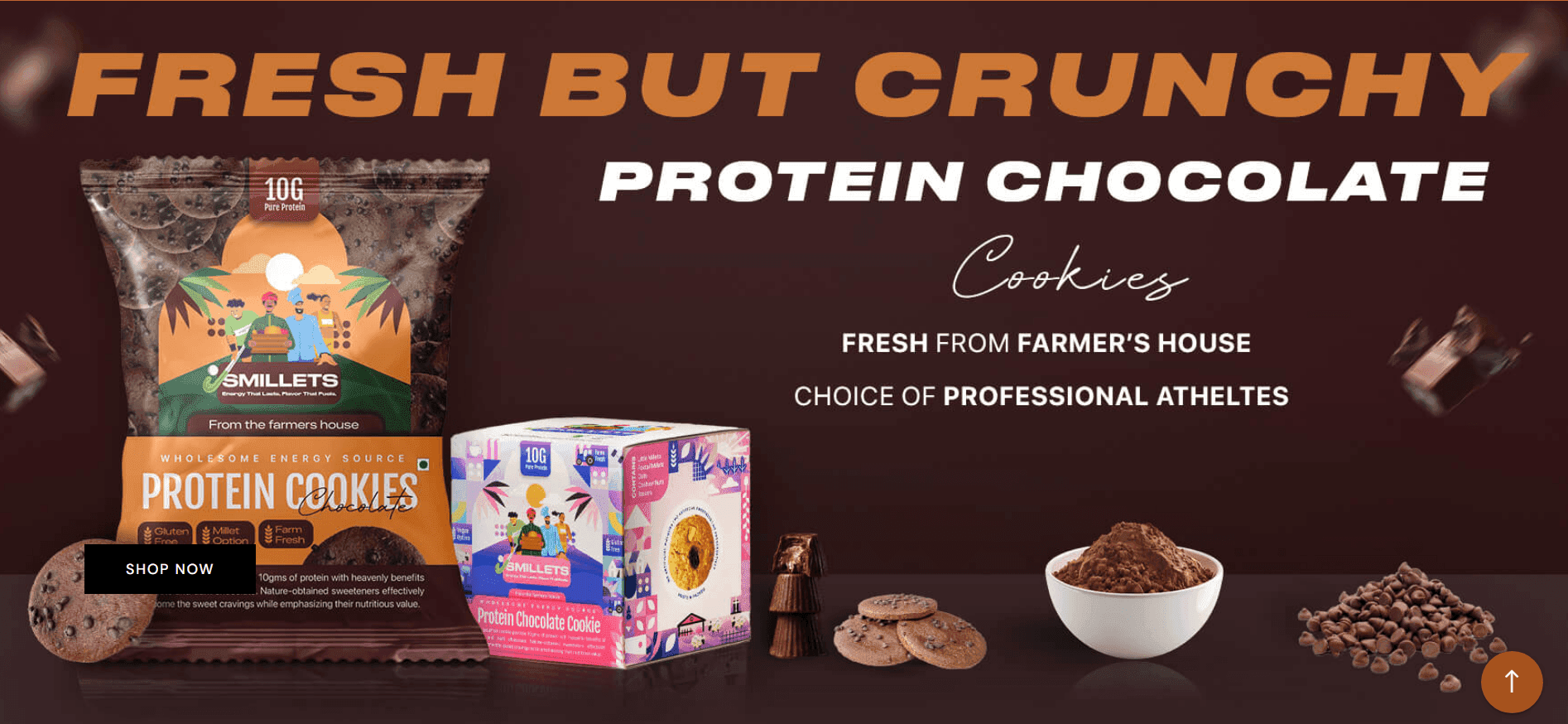 Smillets — Protein Millet Cookies